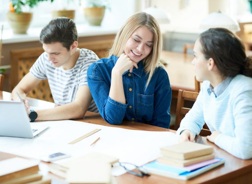 Hanging out in University Library