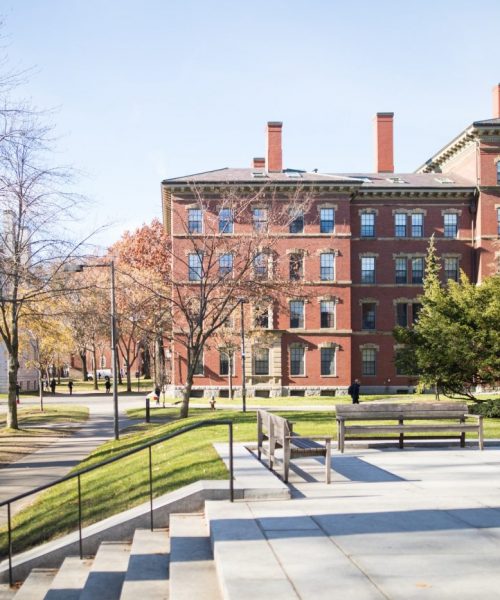 Harvard university campus